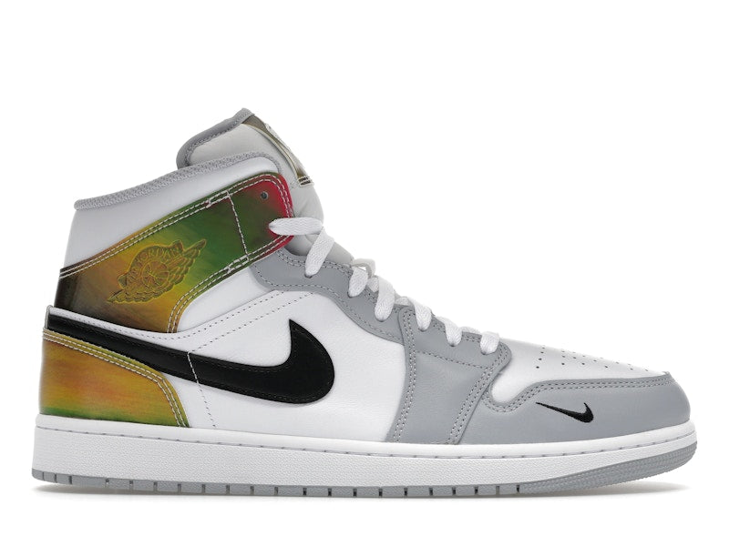 Jordan 1 Mid SE Multi-Color White Wolf Grey