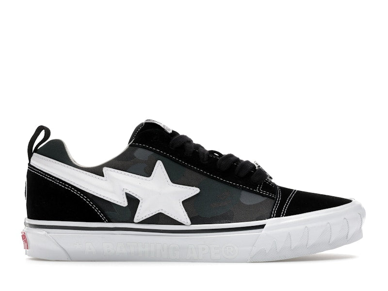 Vans Knu Skool Bape Camo Black