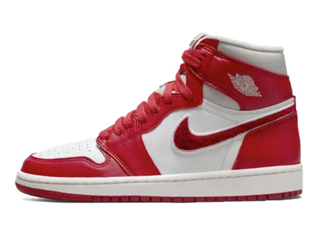 (W) Varsity Red Chenille Jordan 1 High