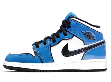 Signal Blue Jordan 1 Mid (GS)