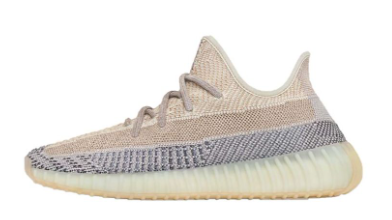 Ash Pearl Yeezy 350s