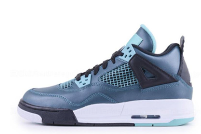 Teal Jordan 4 Retro (GS)