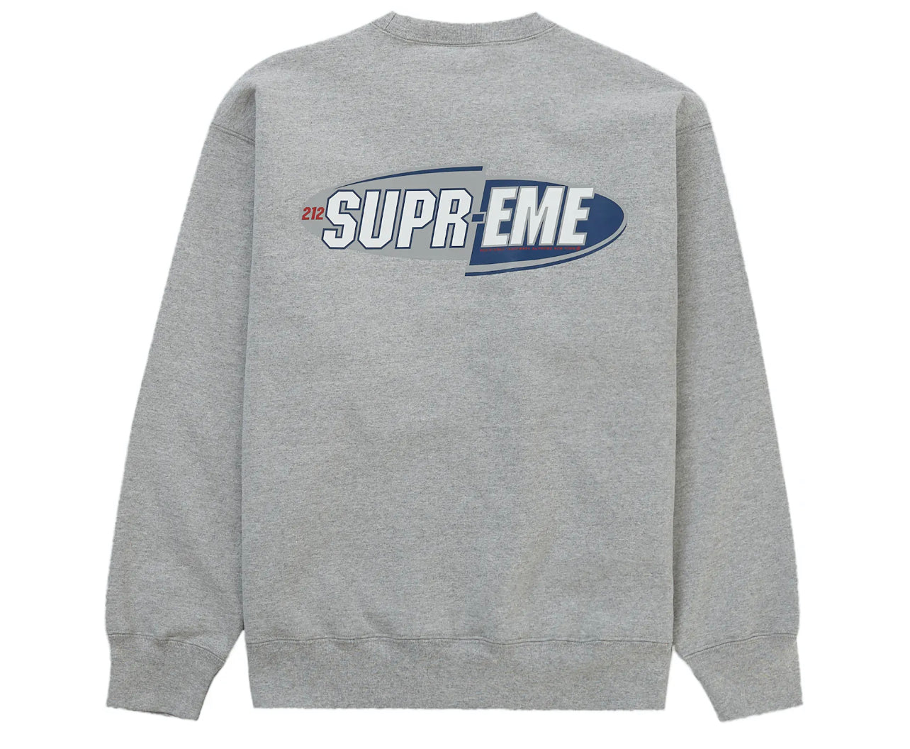 212 Supreme Crewneck Heather Grey