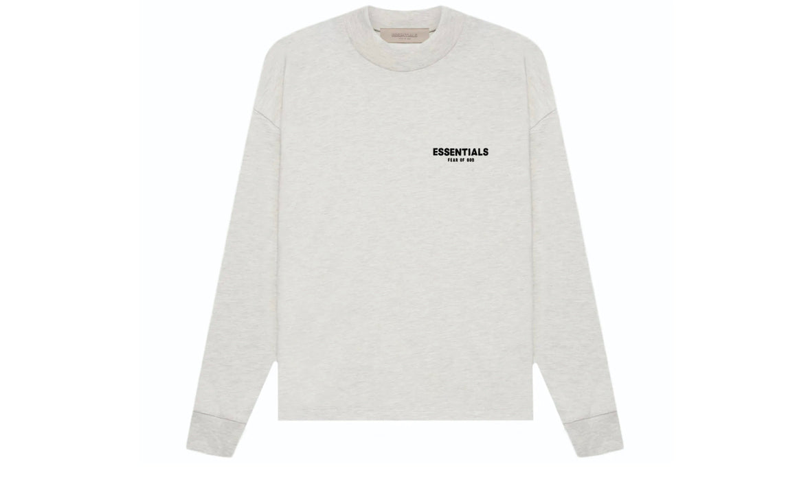 Essentials Long Sleeve Light Oatmeal SS22