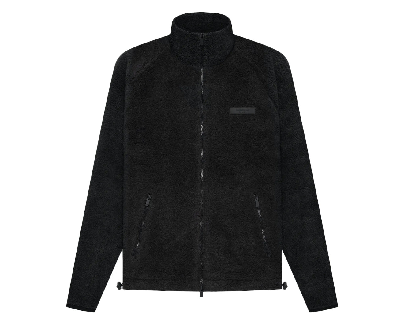 Appliquéd Limo Essentials Fleece Zip Up