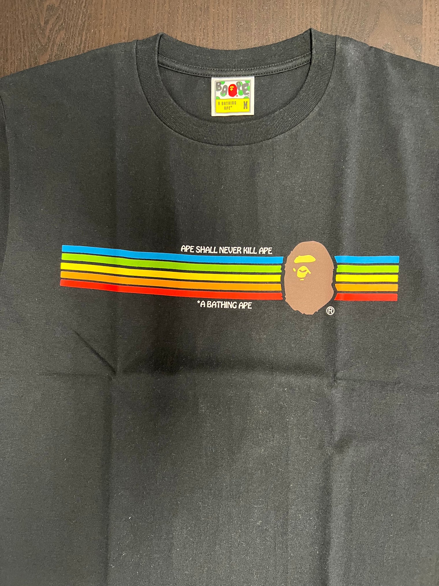 ‘Ape Shall Never Kill Ape’ A Bathing Ape Tee (Japanese Sizing)