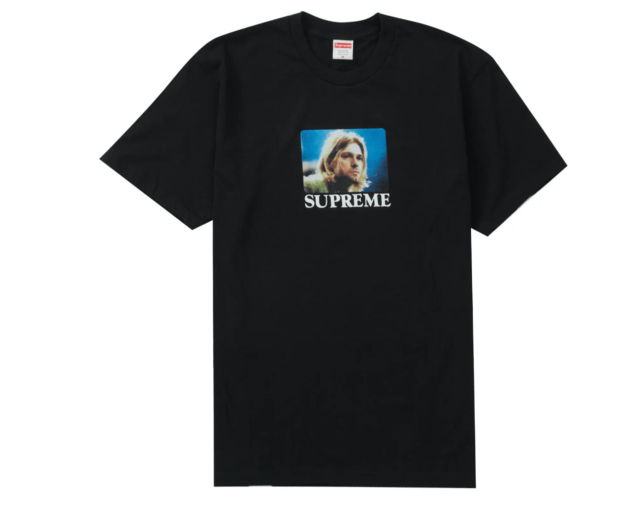 Kurt Cobain Supreme Tee Black