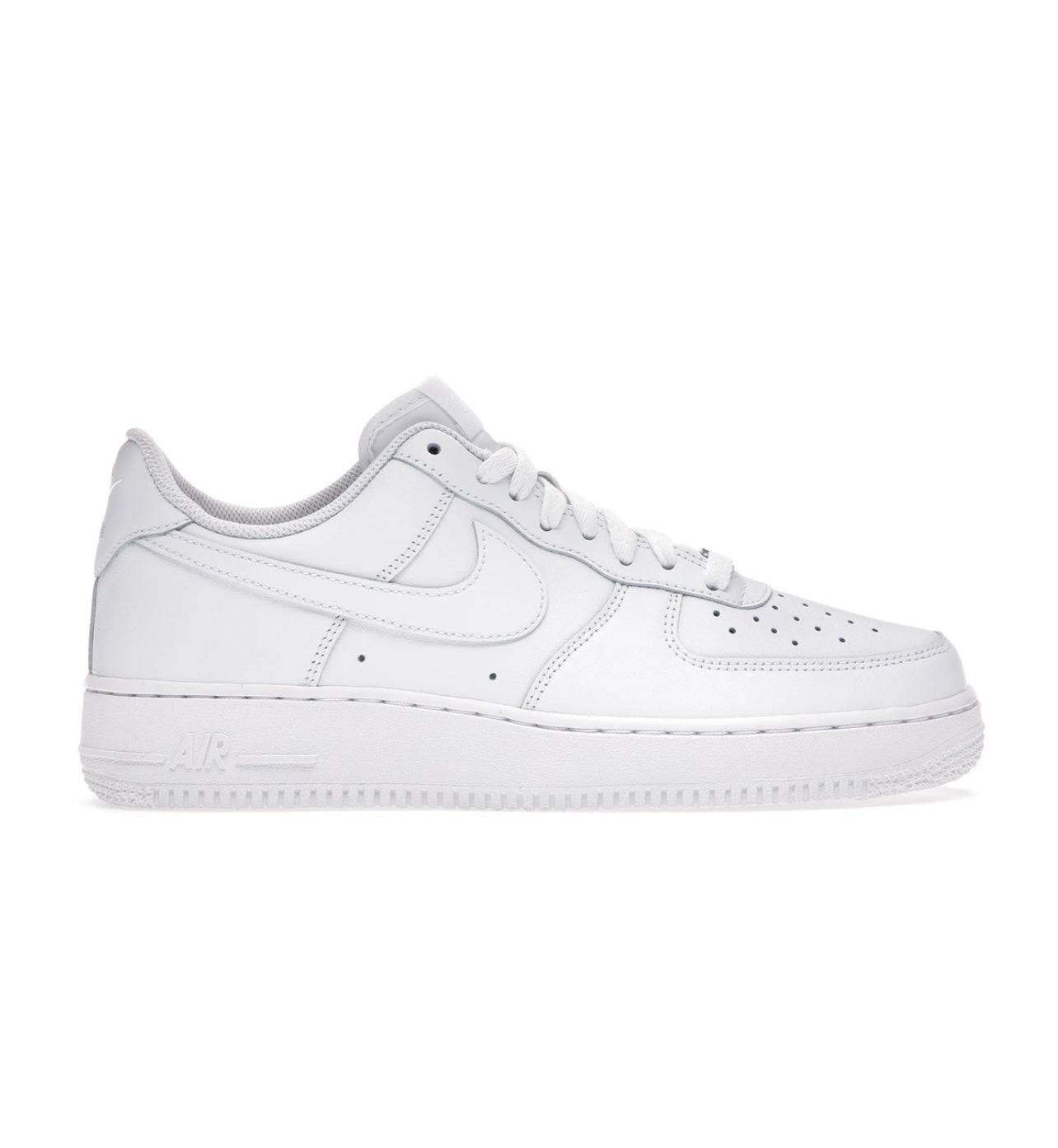 (W) Triple White Air Force 1