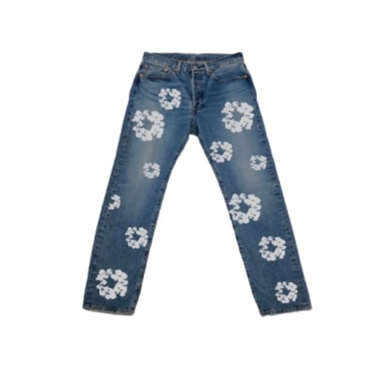 Light Wash Denim Tears x Levi's Cotton Wreath Jean