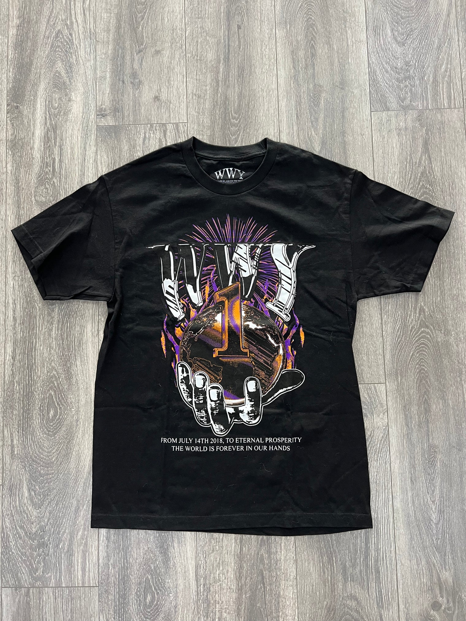 World Wide Youth Tee Black