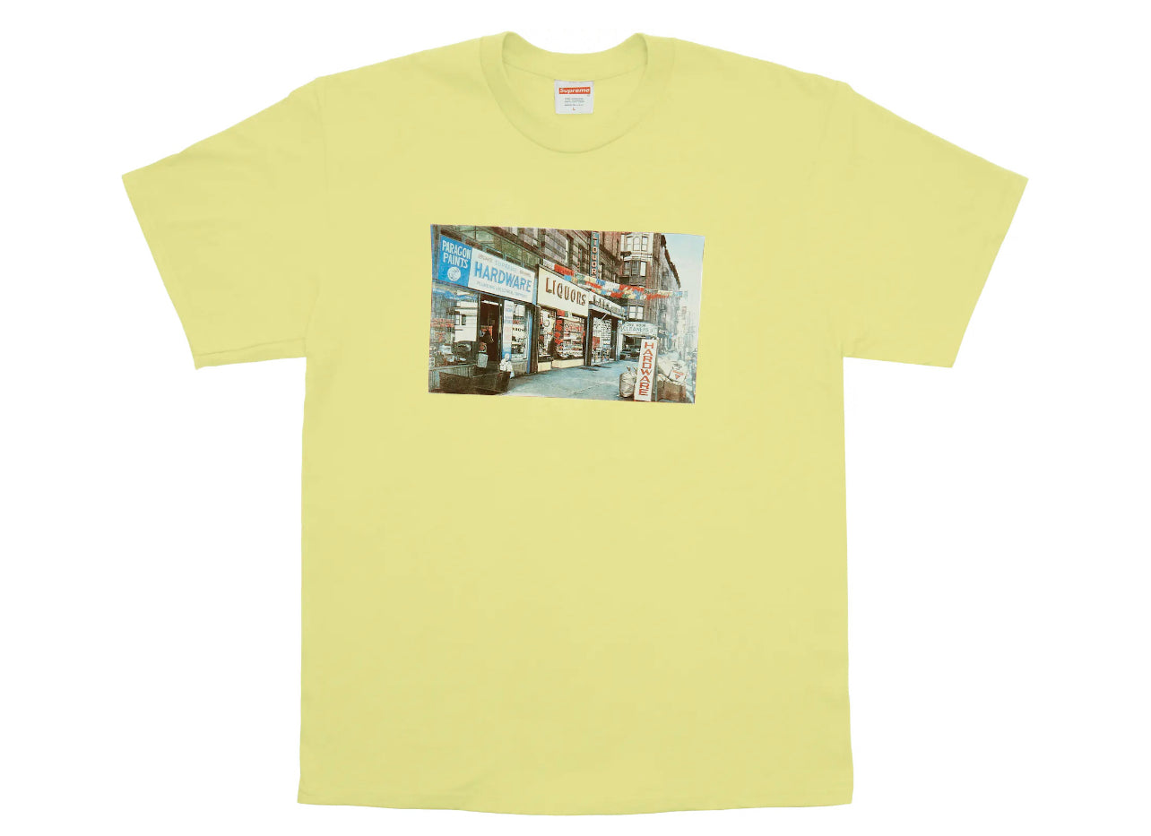 Hardware Supreme Tee Pale Yellow