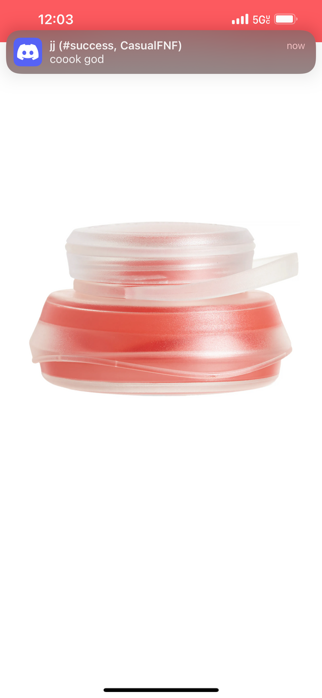 Supreme HydraPak Stash 1.0L Bottle Red