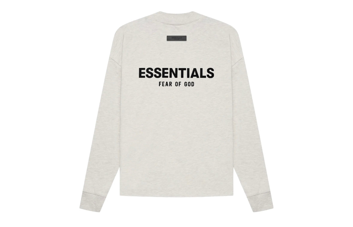 Essentials Long Sleeve Light Oatmeal SS22