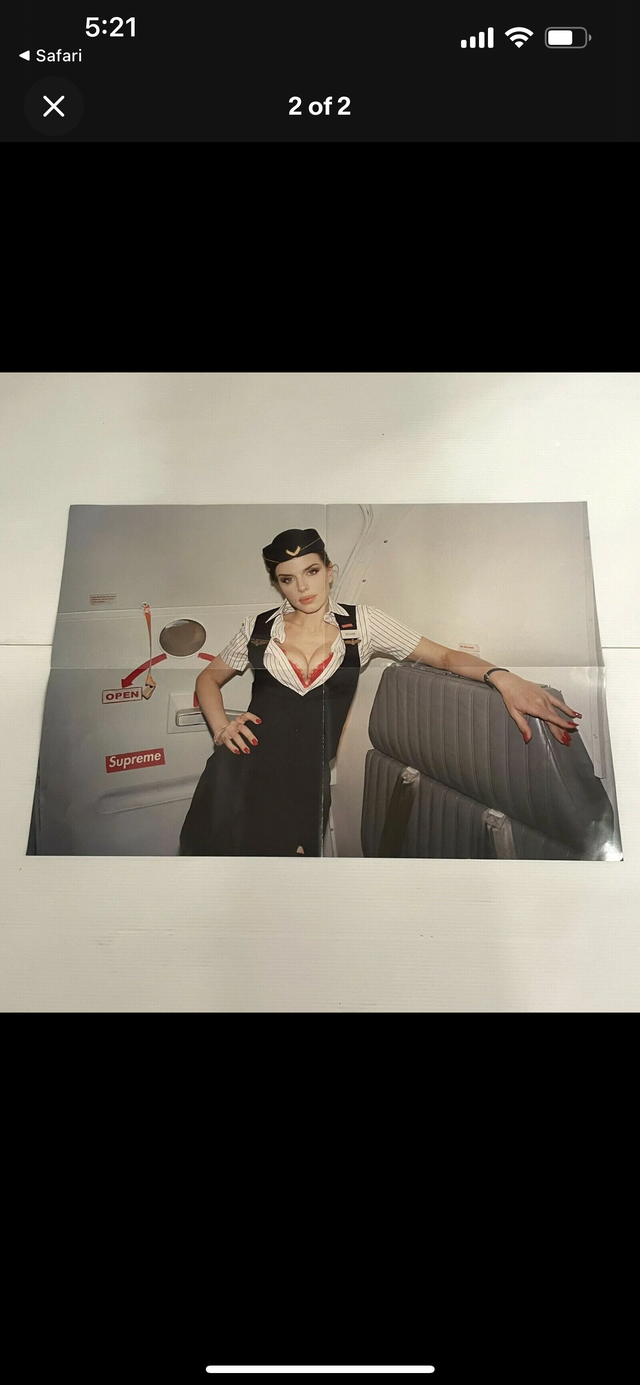 Julia Fox Supreme Poster 24x16 (SS22)