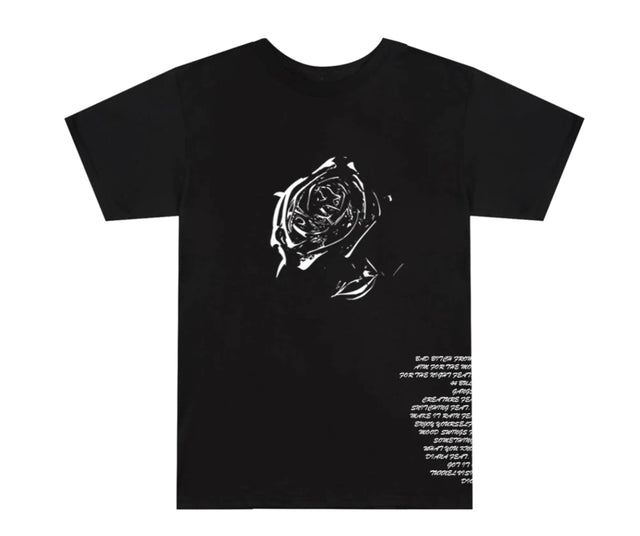 Pop Smoke x Vlone Tracklist Tee Black