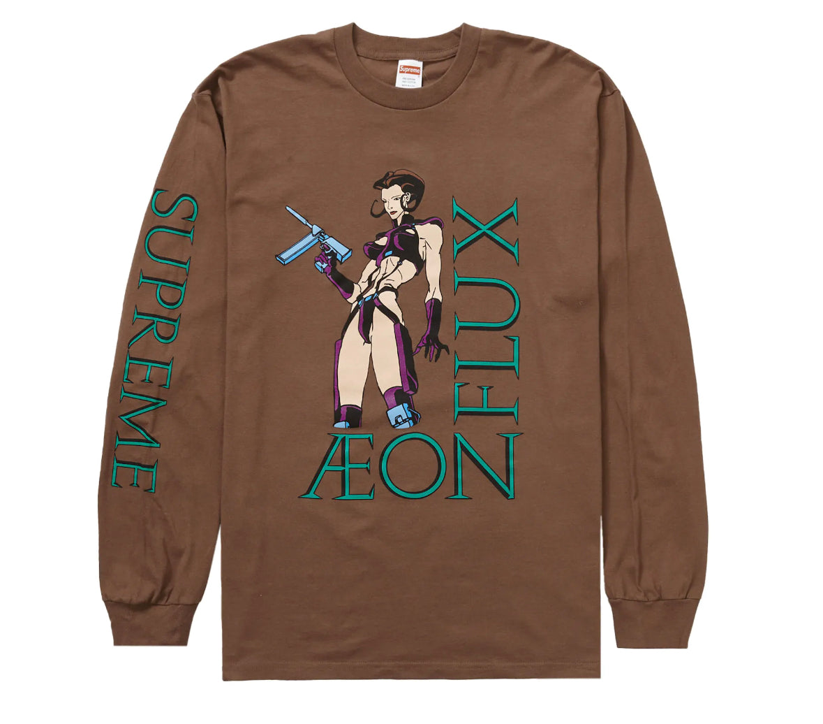 Aeon Flux Supreme L/S Tee Brown