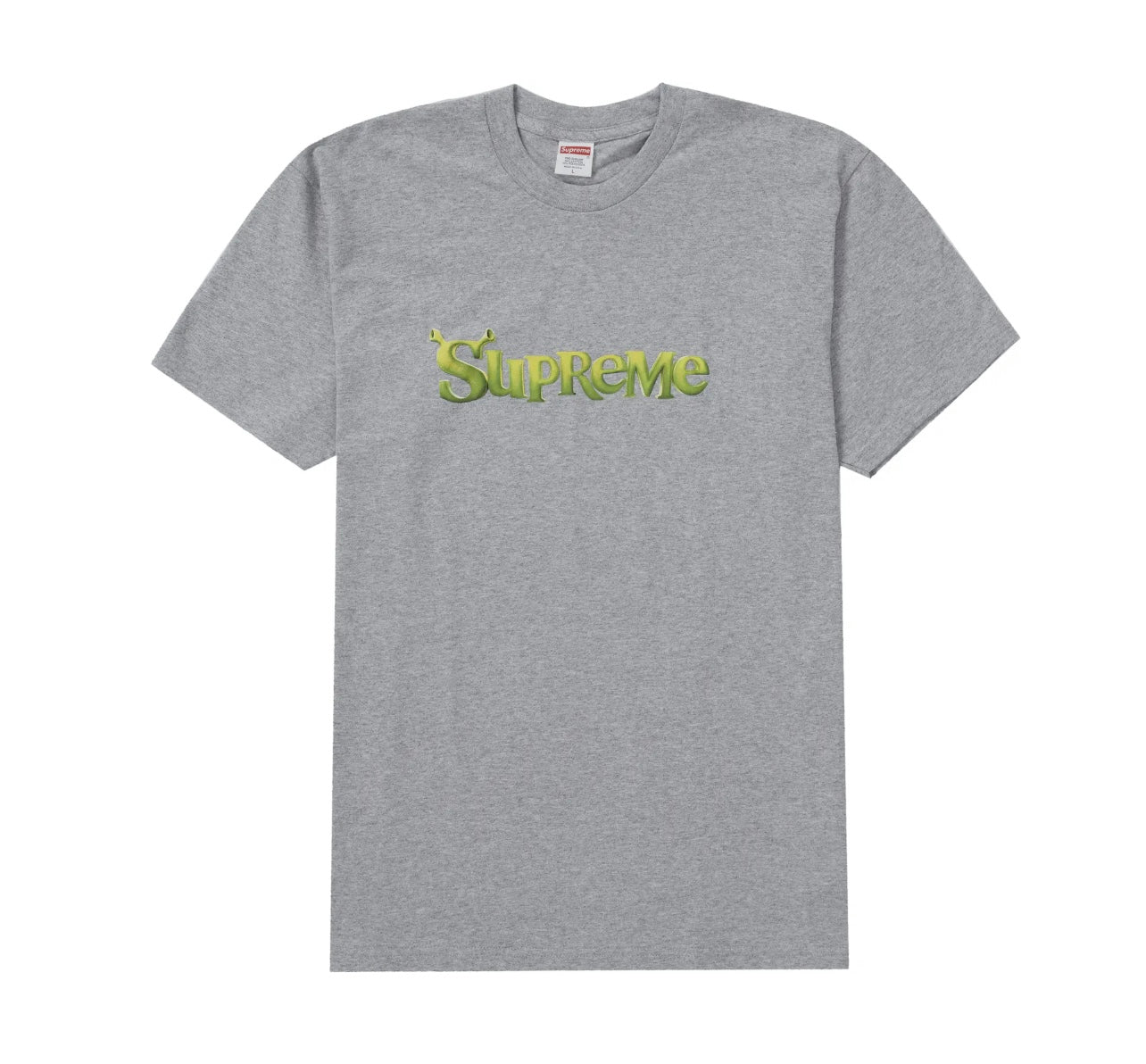 Supreme Shrek Tee Heather Grey