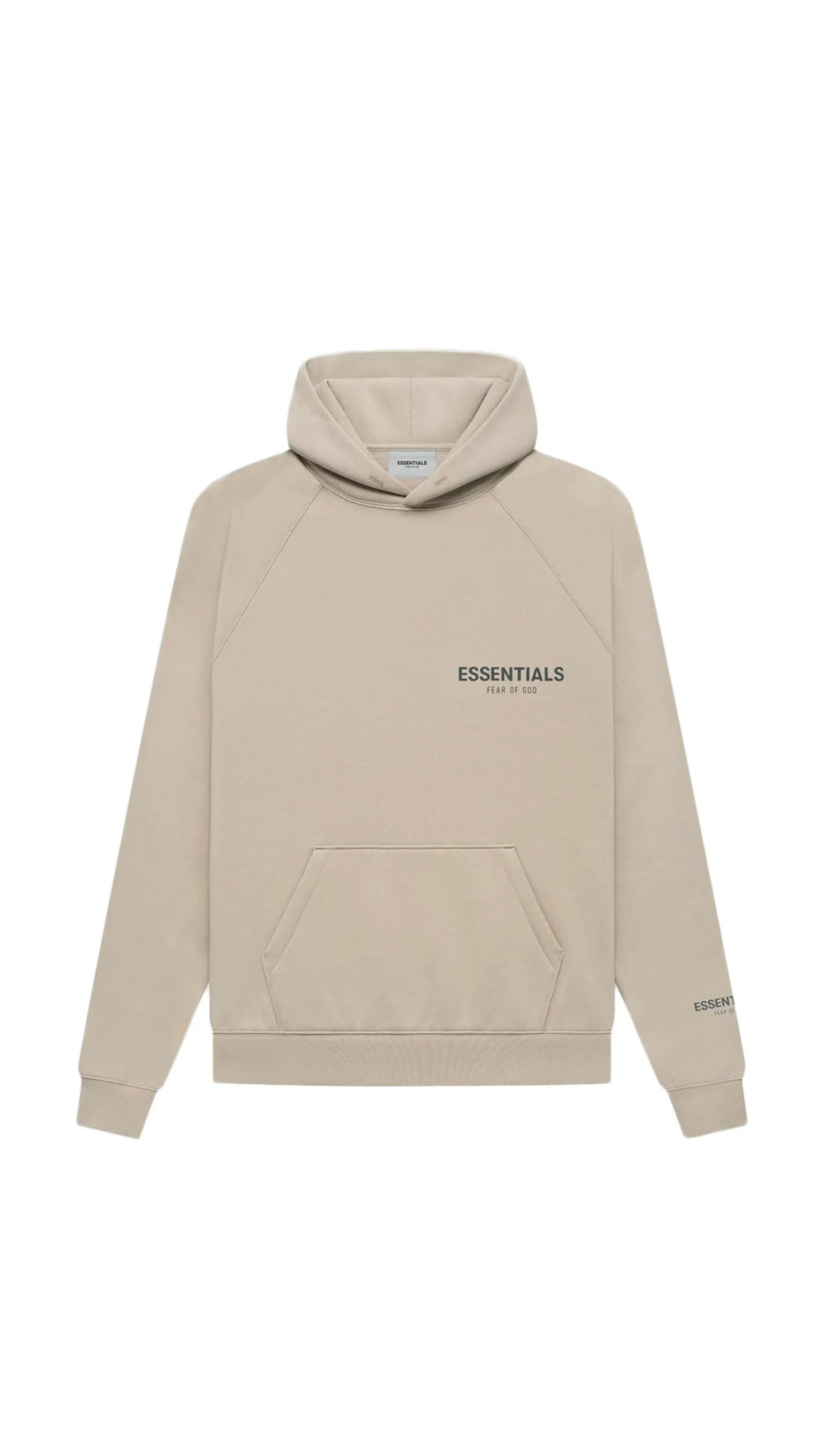 Fear of God Essentials Core Collection Pullover Hoodie String Tan