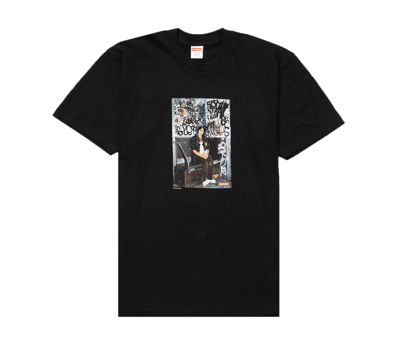 Supreme Pink Lady Tee Black