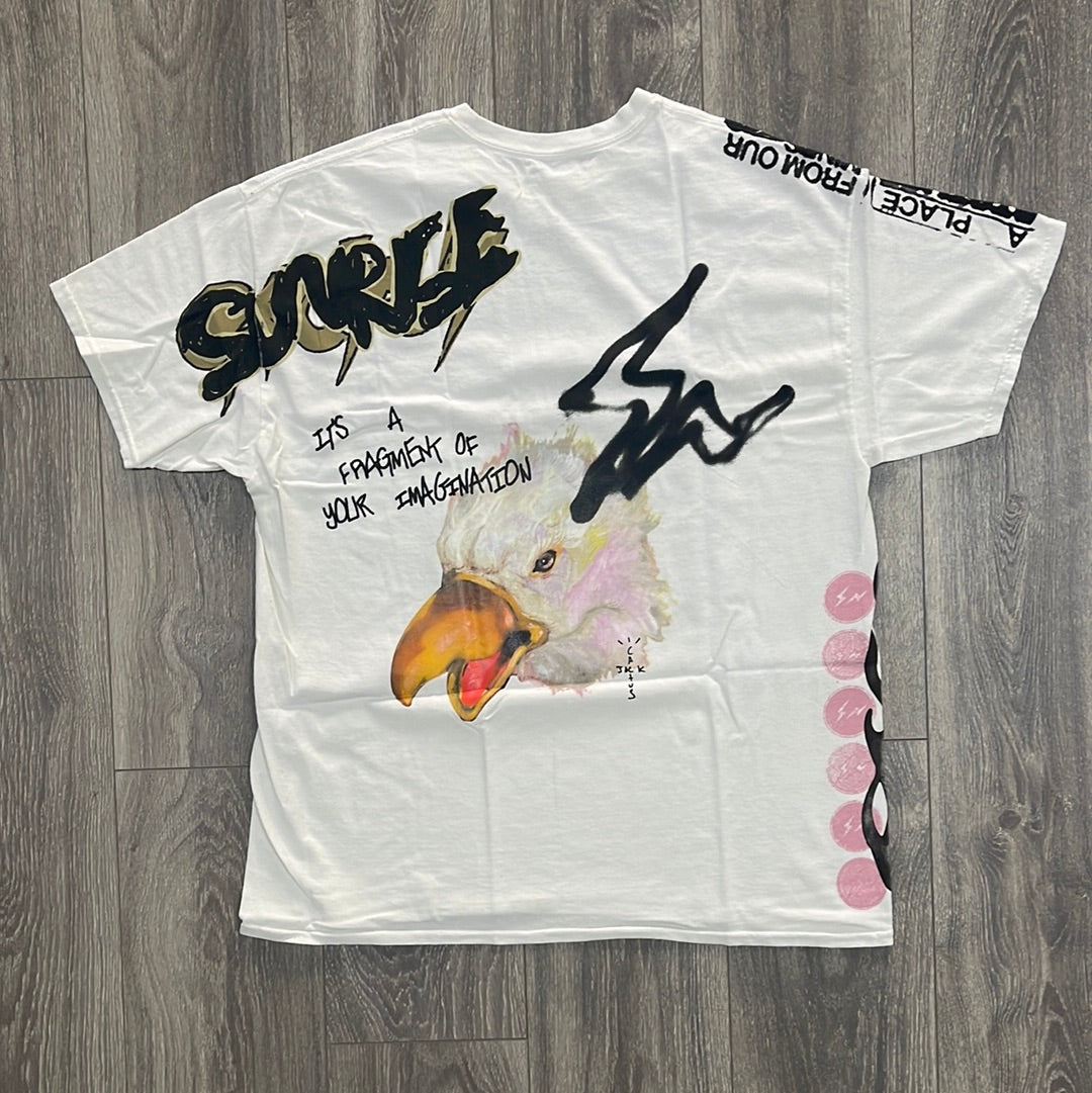 Cactus Jack For Fragment Sunrise Tee White