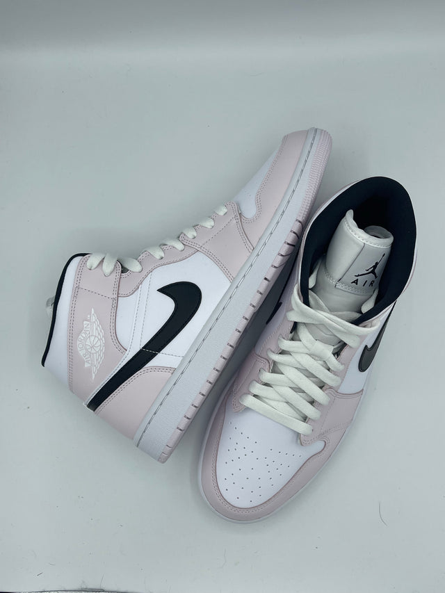 Jordan 1 Mid Barely Rose