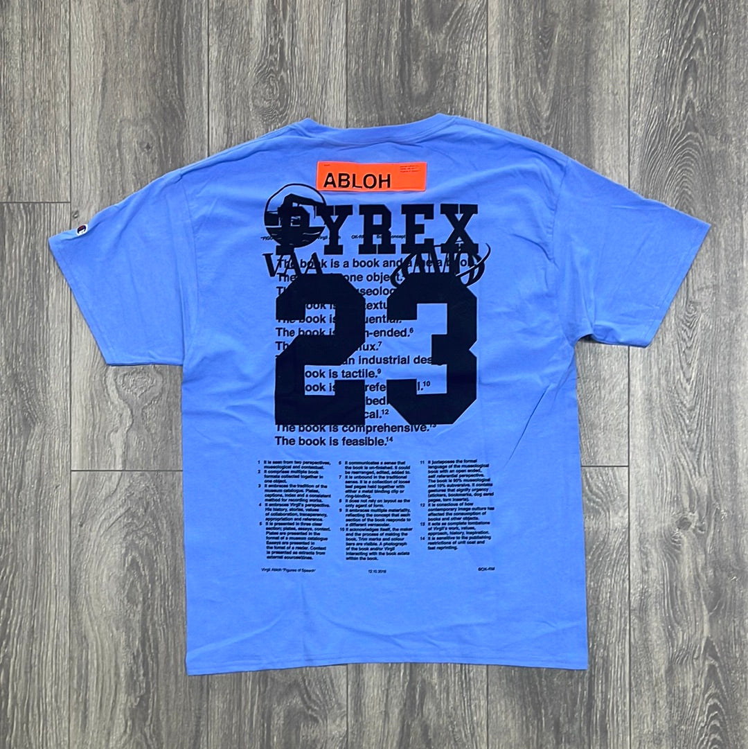 Virgil Museum Tee Blue “Figures of Speech”