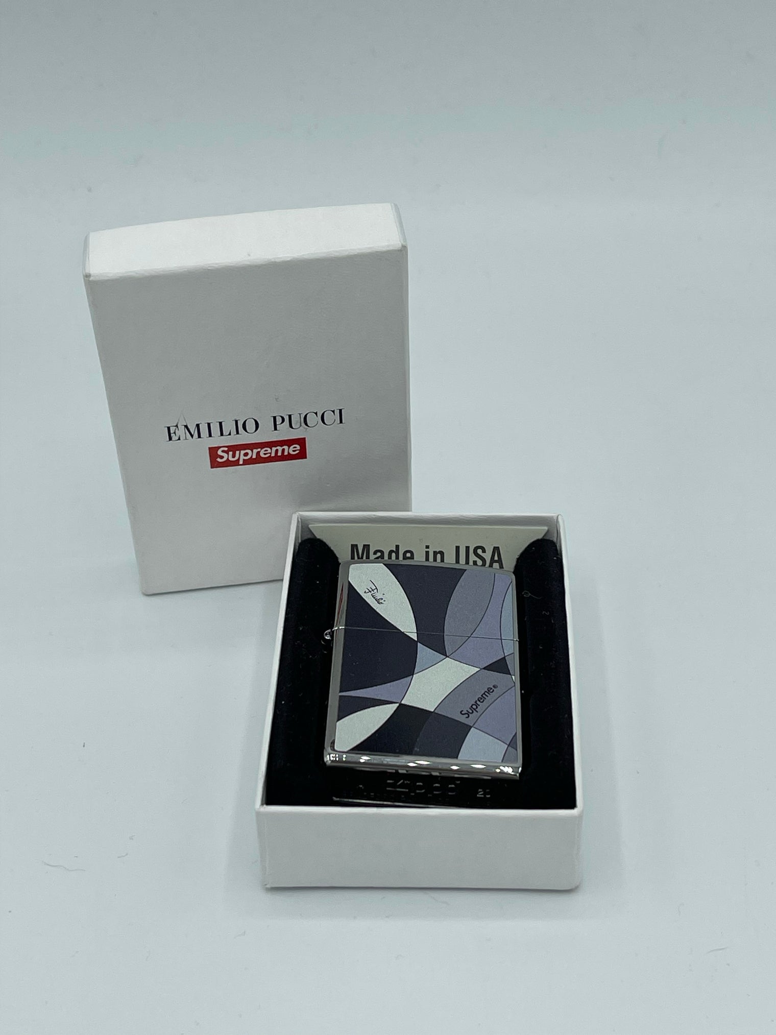 Supreme Emilio Pucci Zippo Lighter - GrailNation