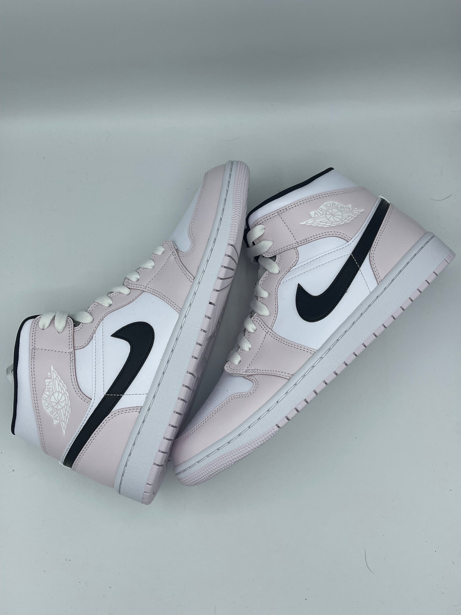 Jordan 1 Mid Barely Rose