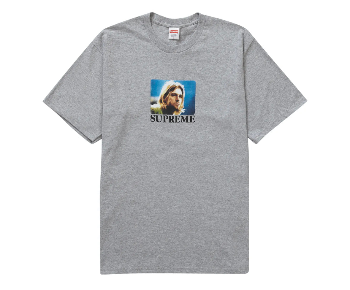 Kurt Cobain Supreme Tee Grey