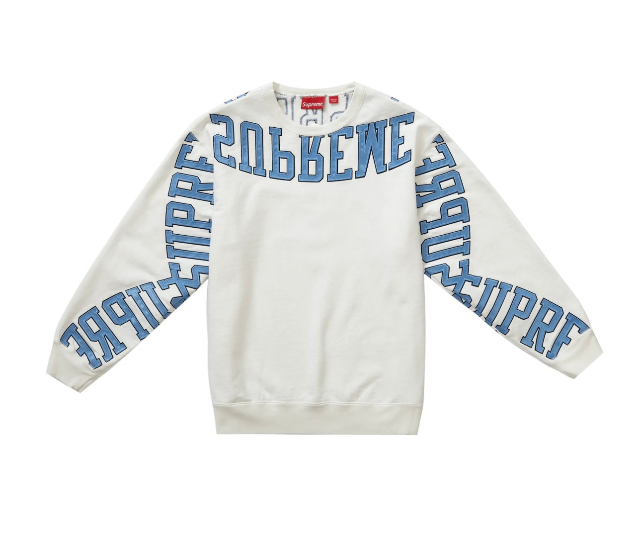 Supreme Multi Arc Crewneck White