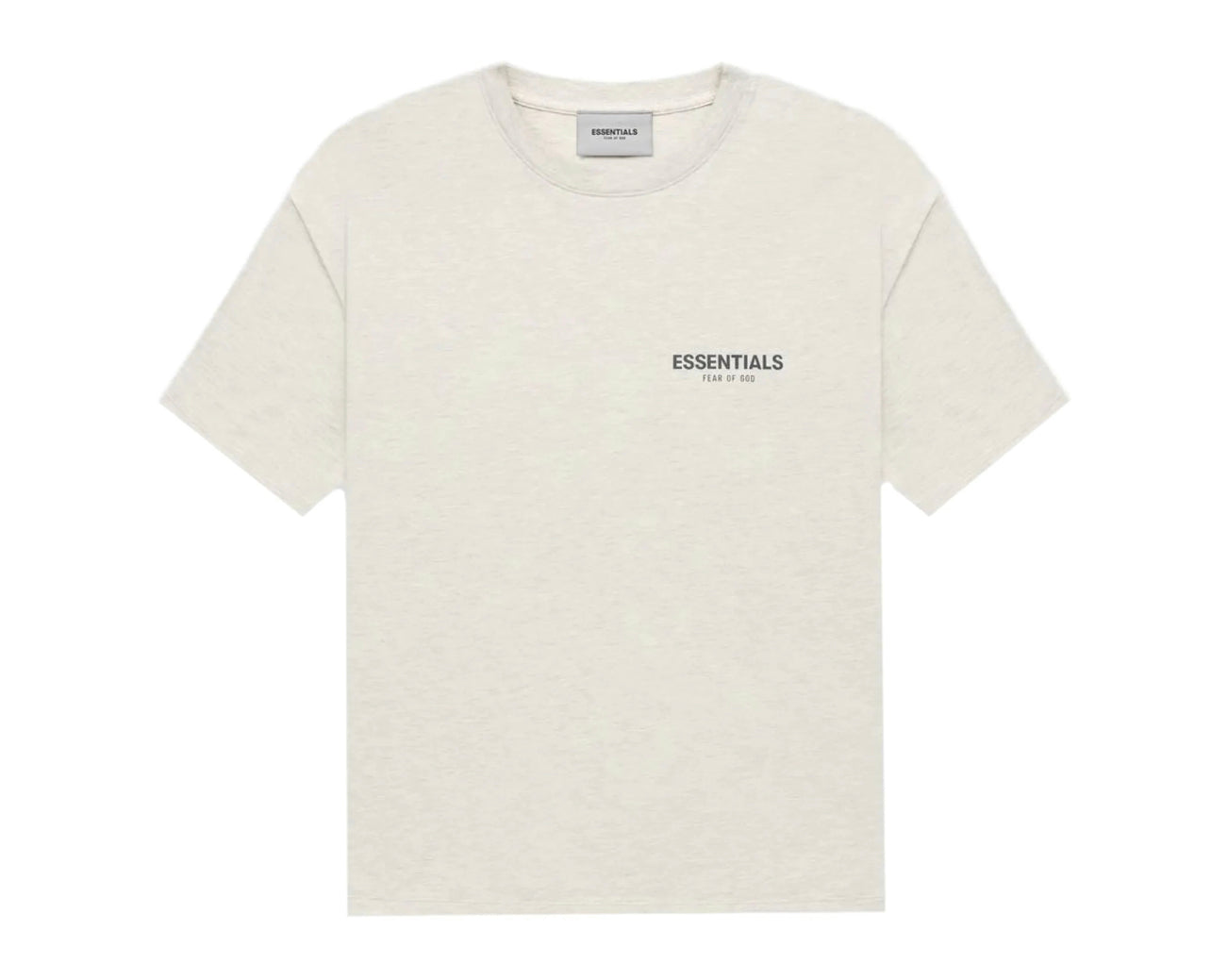 Light Heather Oatmeal Fear of God Essentials Core Collection T-shirt