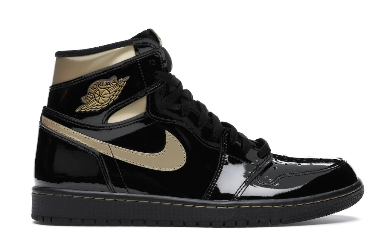 Black Metallic Gold Jordan 1 High (2020) (GS)