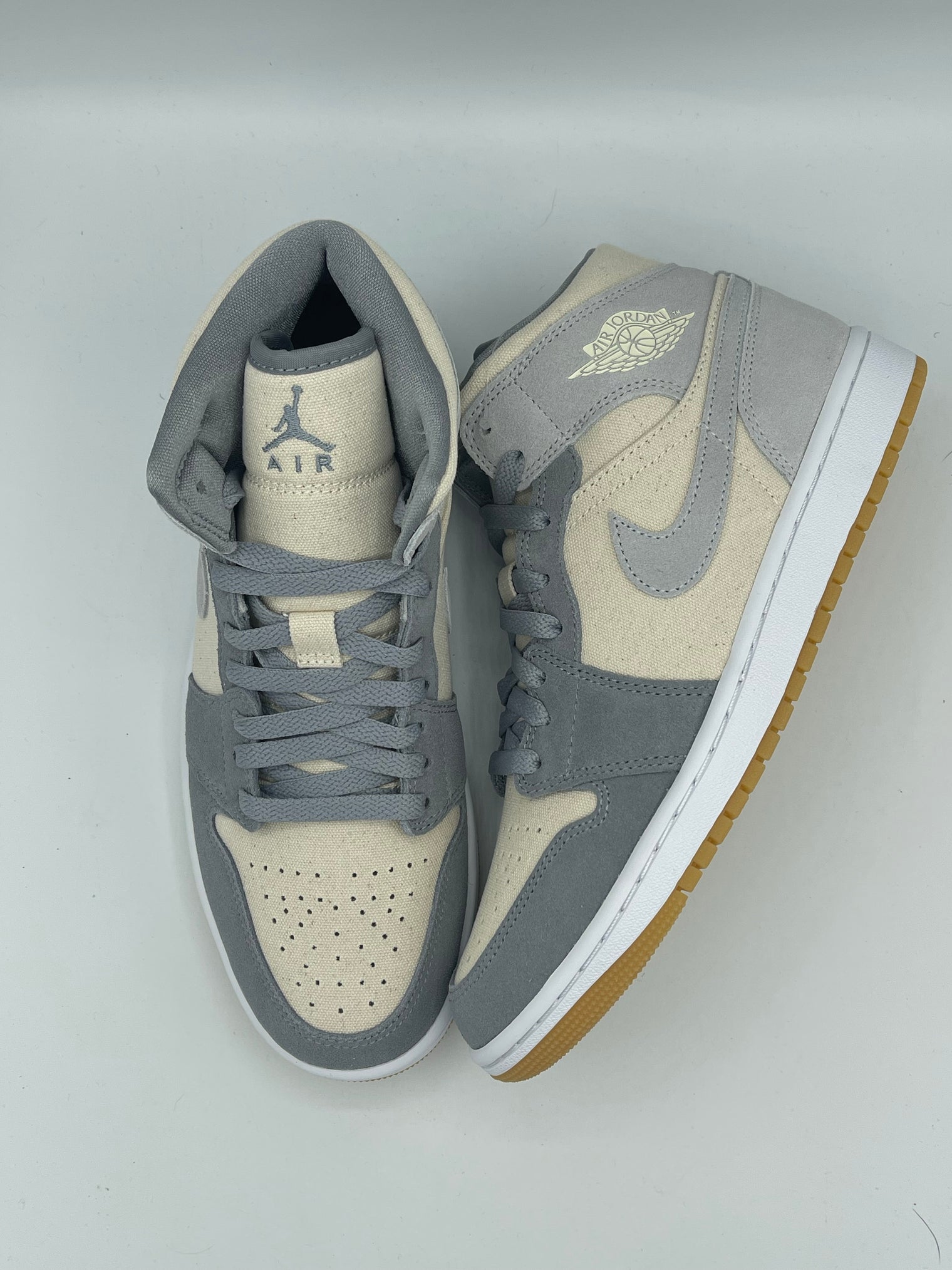 Coconut Milk Particle Grey Jordan 1 Mid SE