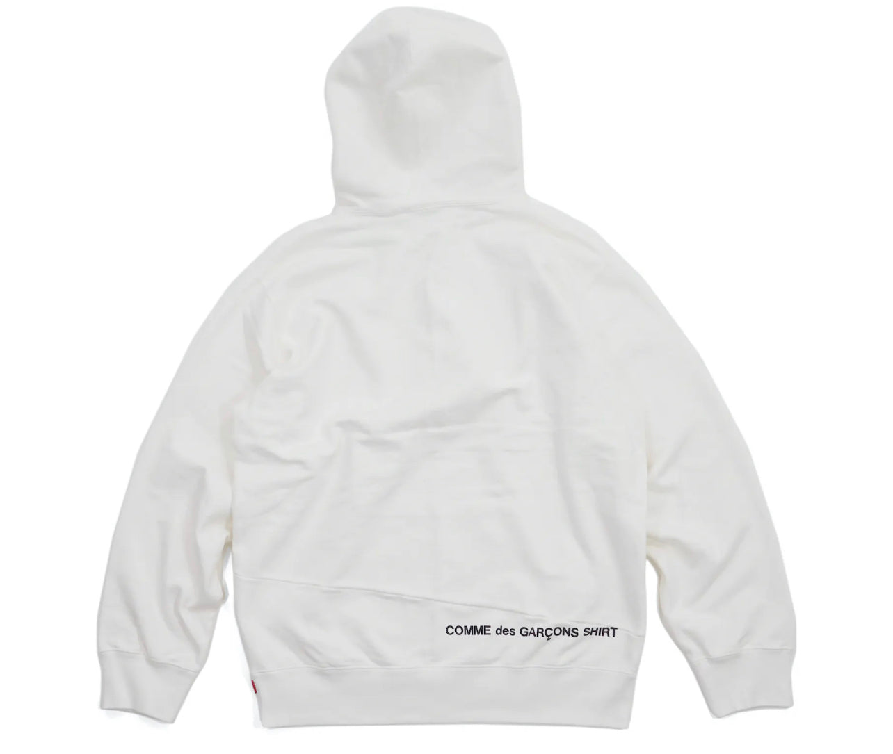 Supreme Comme des Garçons SHIRT Split Box Logo Hooded Sweatshirt (Tried on)