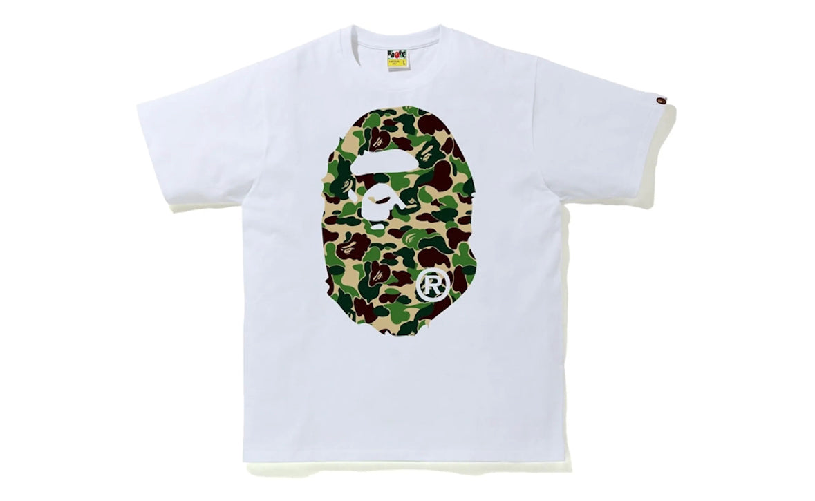 Bape ABC Camo Tee White Green