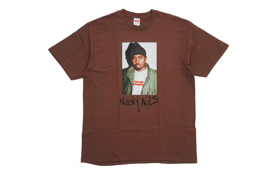 Supreme Nas Tee Brown