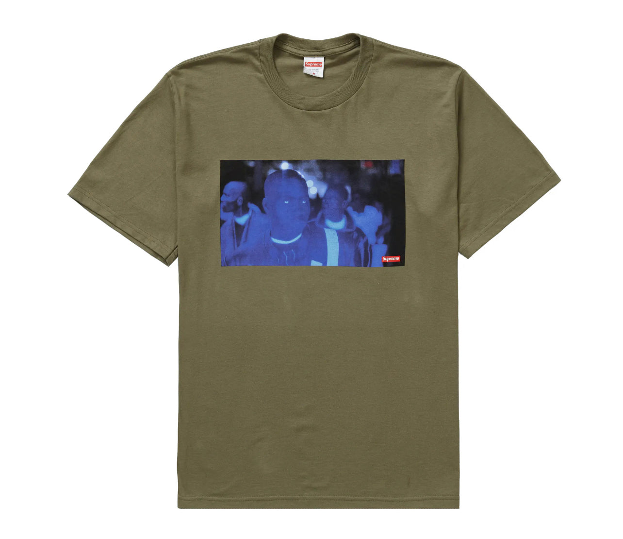Supreme America Eats its Young Tee Light Olive