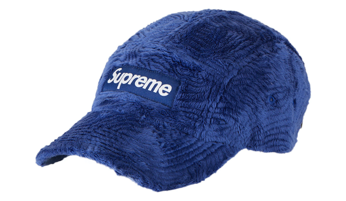 Supreme Swirl Shaved Fleece Camp Hat