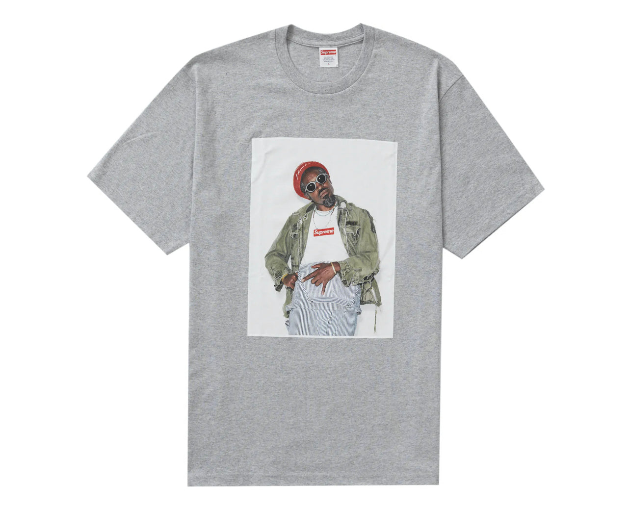 André 3000 Supreme Tee Heather Grey