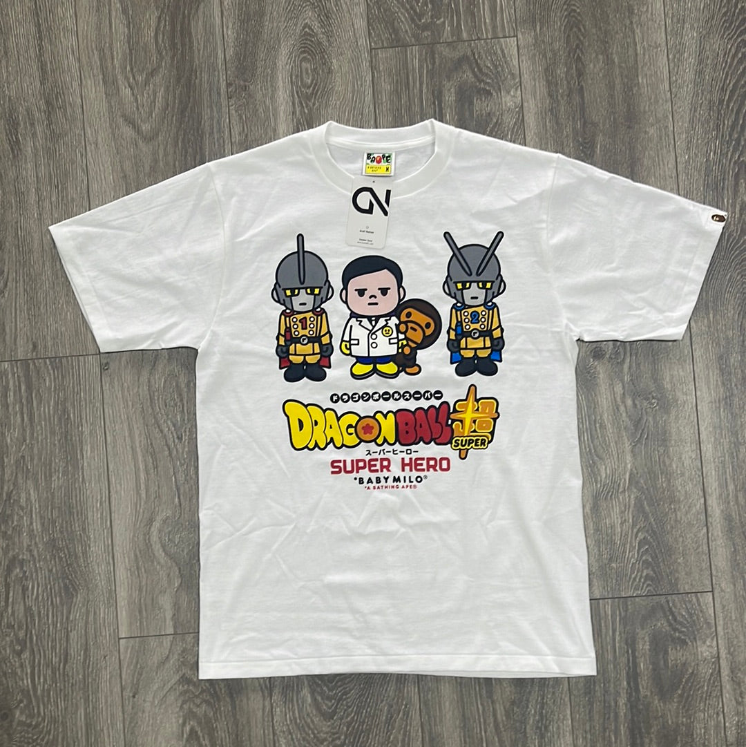 BAPE x Dragon Ball Super Red Ribbon Army Baby Milo Japan Exclusive Tee