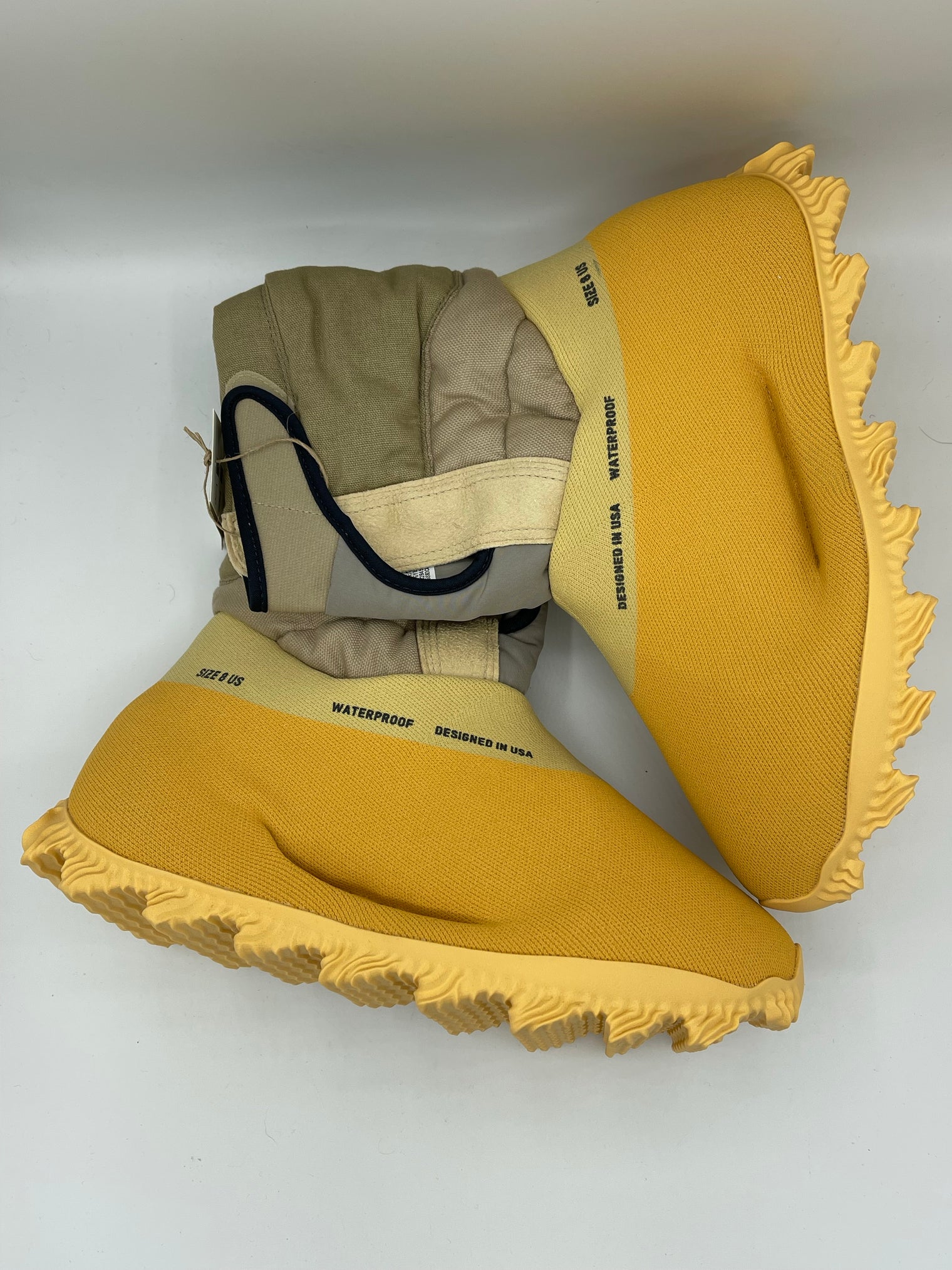 Sulfur adidas Yeezy Knit RNR Boot