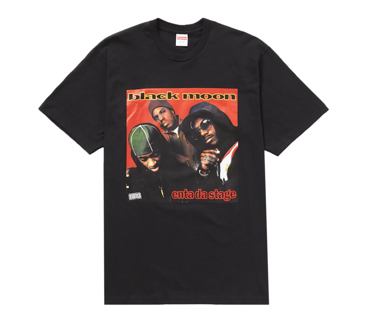 Enta Da Stage Supreme Tee Black
