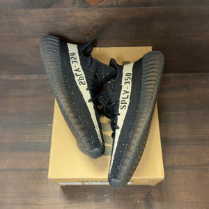 adidas Yeezy Boost 350 V2 Core Black White Size 8.5 (Pre-Owned)