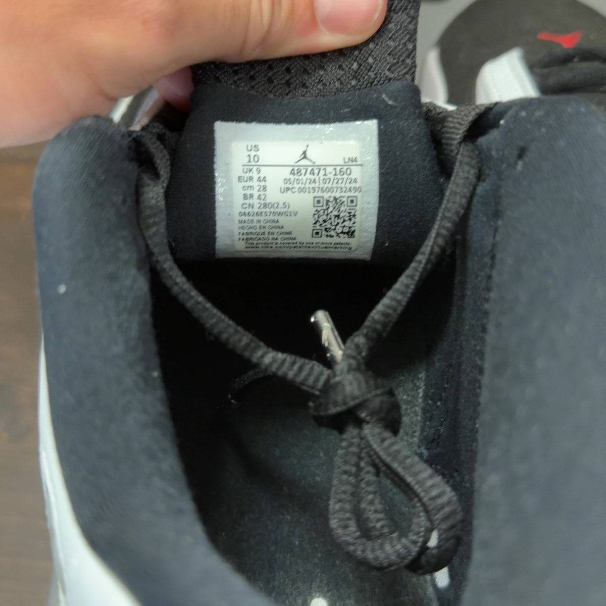 Jordan 14 Retro Black Toe (2024) - Image 7