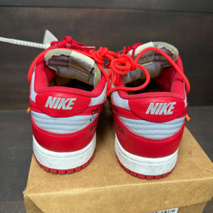 Nike Dunk Low Off-White University Red Size 9.5 (Pre-Owned) - sole