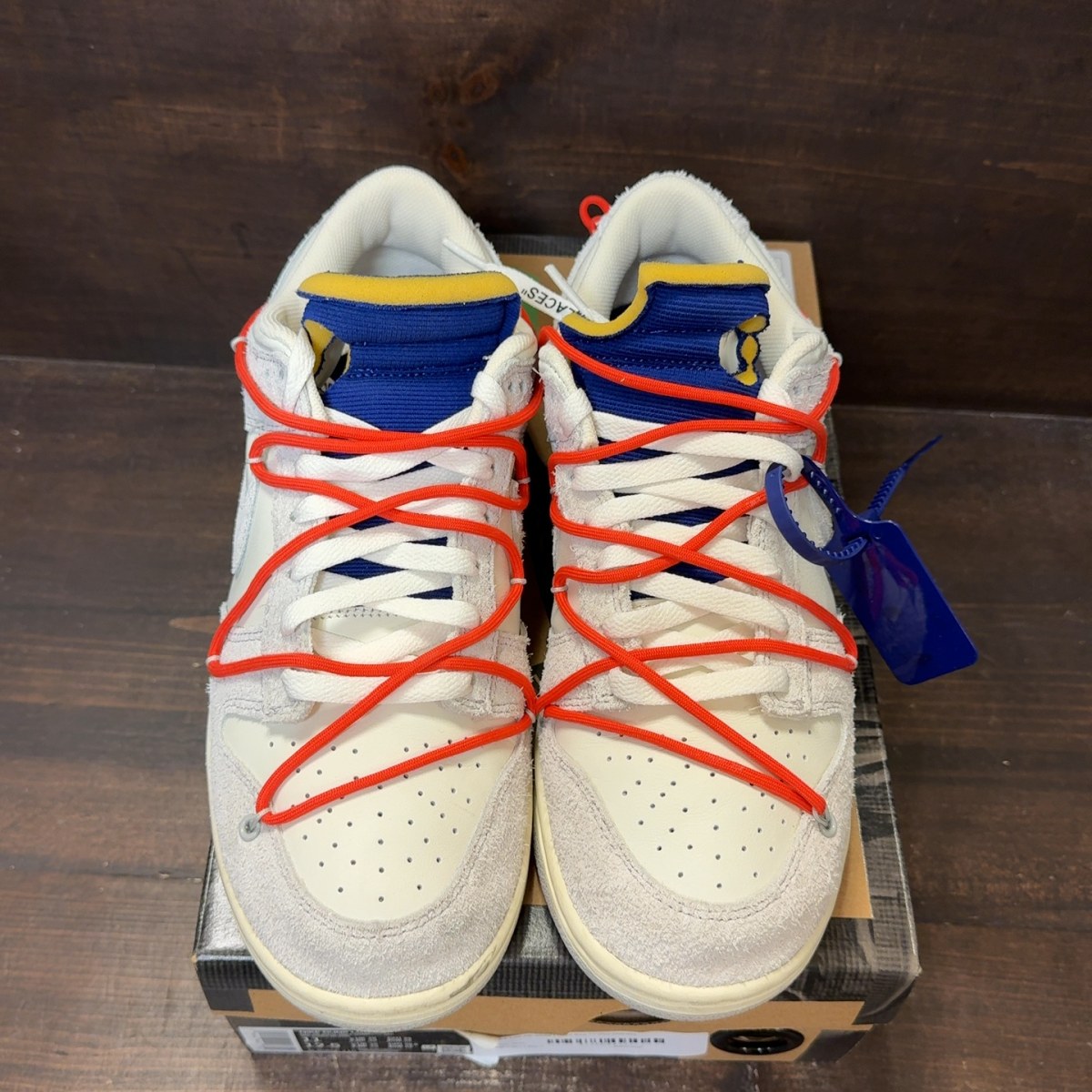 Nike Dunk Low Off-White Lot 13 - Image 3