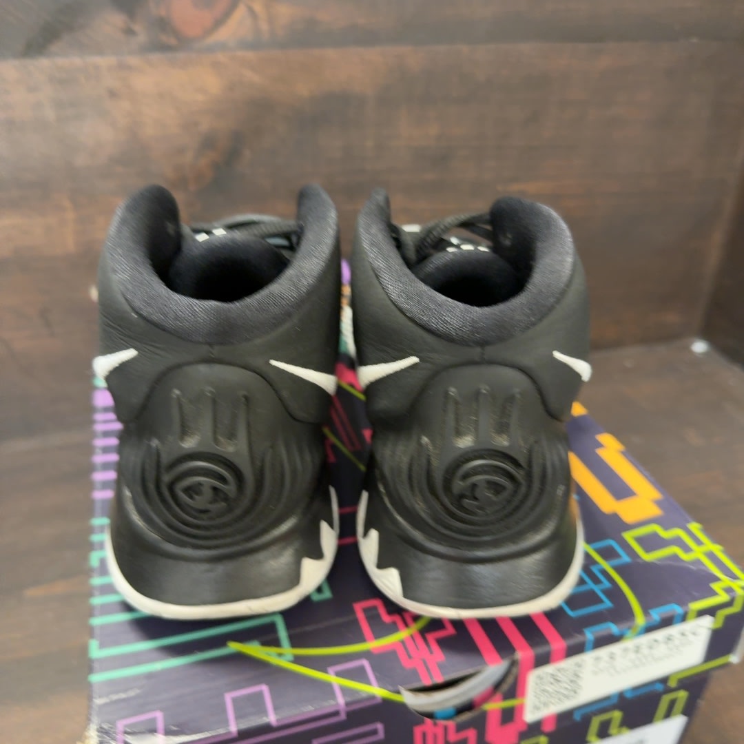 Nike Kyrie 6 Jet Black White - Image 4