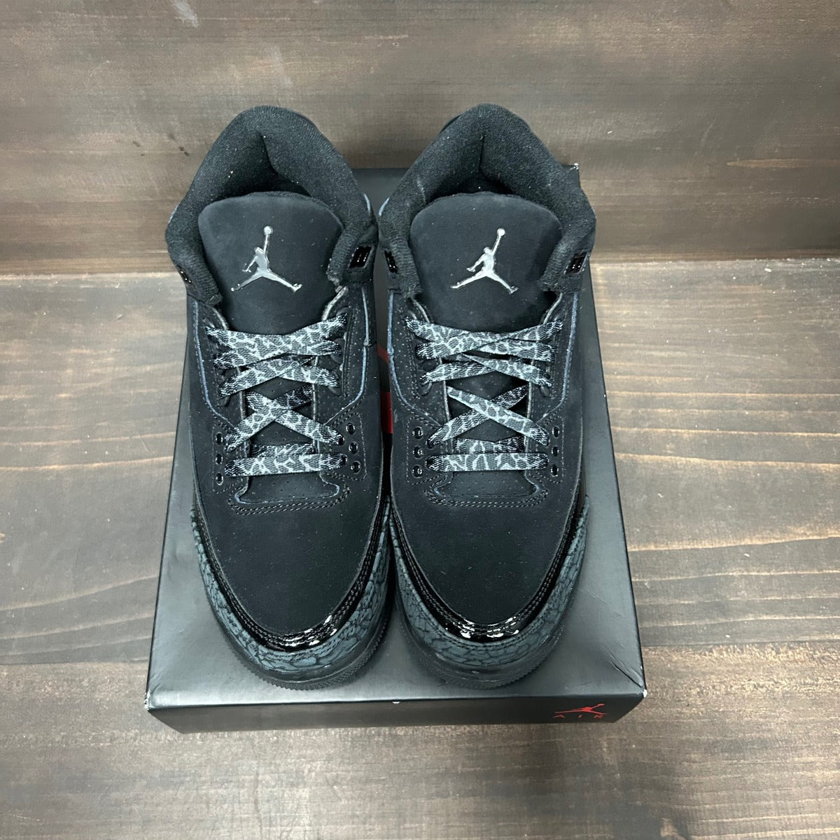 Jordan 3 Retro Black Cat (2025) (GS) - Image 3
