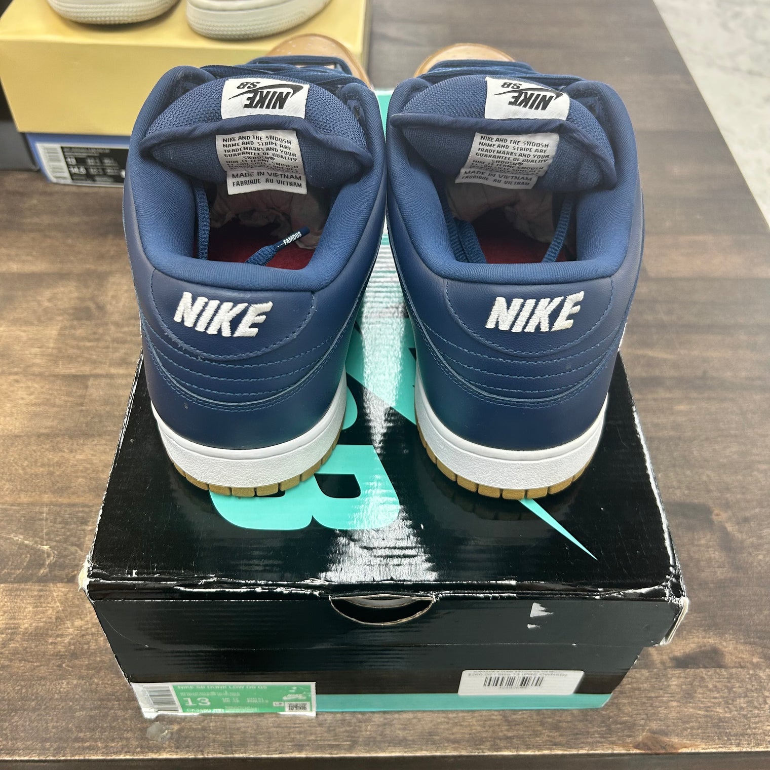 Supreme Jewel Swoosh Gold SB Dunk Low (USED)