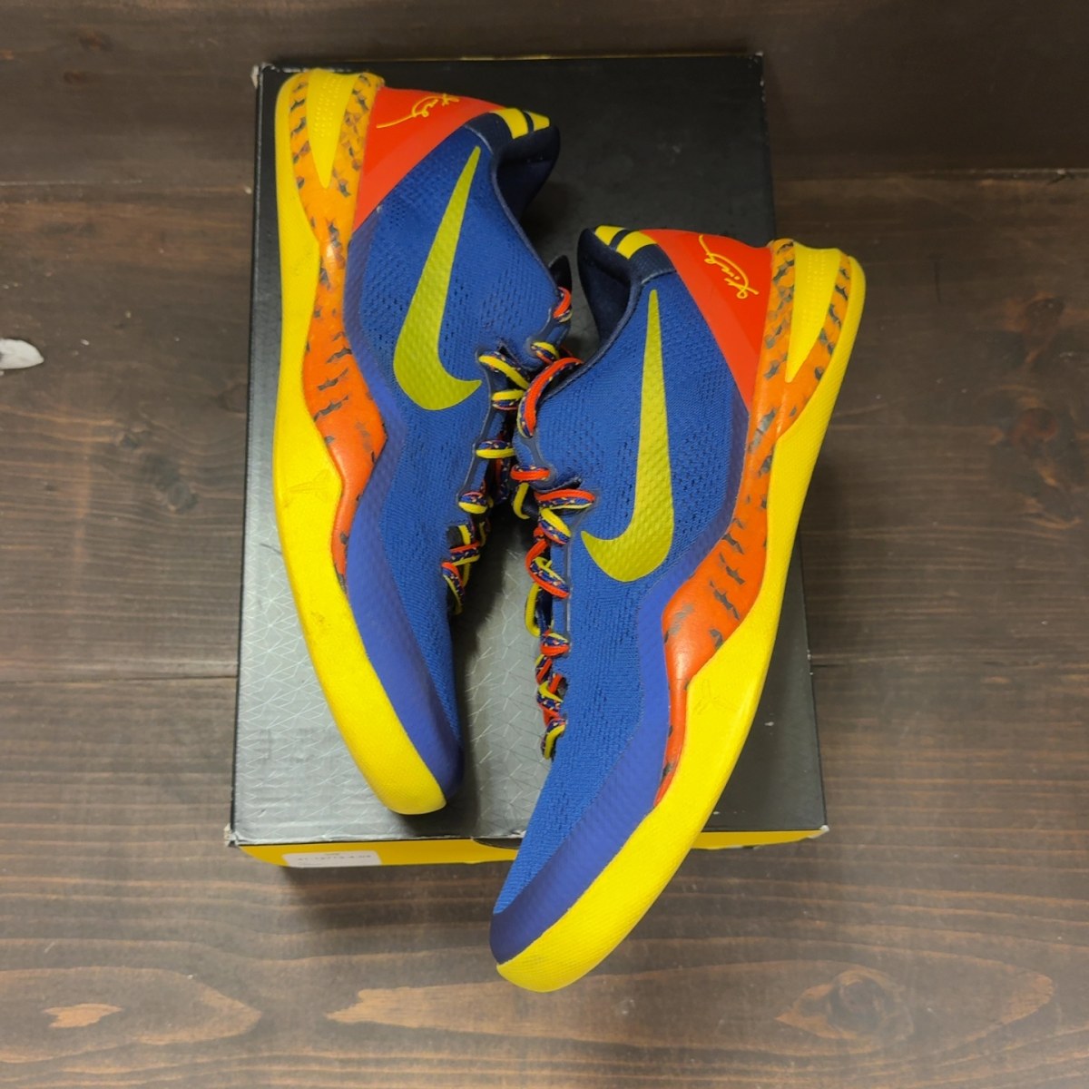 Nike Kobe 8 Barcelona Tiger - Image 2